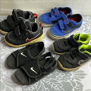 Nike Vans bundle kids shoes